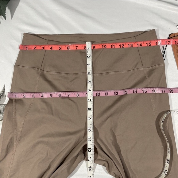 NWT Girlfriend Collective [ XXL ] High‎ Waist 7/8 Leggings in Limestone - Picture 4 of 12